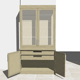 3d Design for Display Cabinet