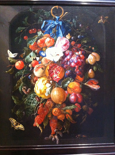 Jan Davidz de Heem's Festoon of Fruits and Flowers