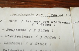 NACHGEMACHT - Spielekopien aus der DDR: Stratego - Krieg und Spiel