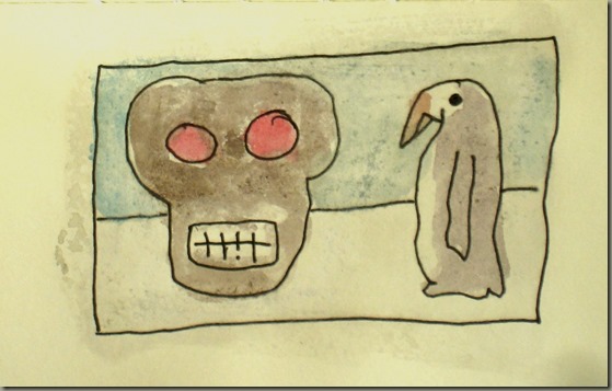 Skull, Penguin