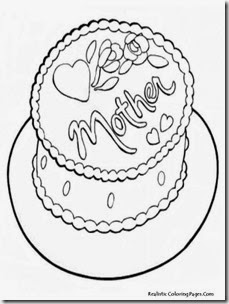 Happy-Mother's-Day-Cakes-Coloring-Pages