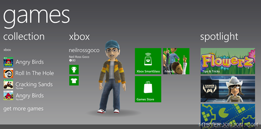 Xbox Games Panorama