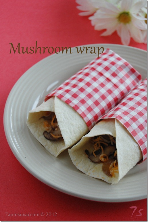 Mushroom wrap
