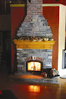 RSF Opel Fireplace in our showroom