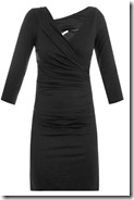 Diane von Furstenberg Black Jersey Dress