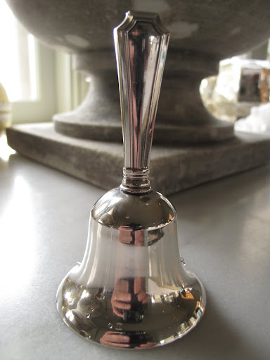6 - I think we should hold onto this silver service bell, however.  After we sell the rest of the silver, we'll be so rich that we could hire our very own butler!
