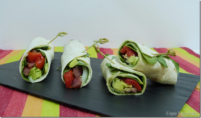 wraps espinacas