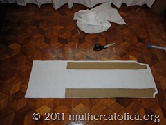 Corte de tecido no chão! Corte de tecido no chão!