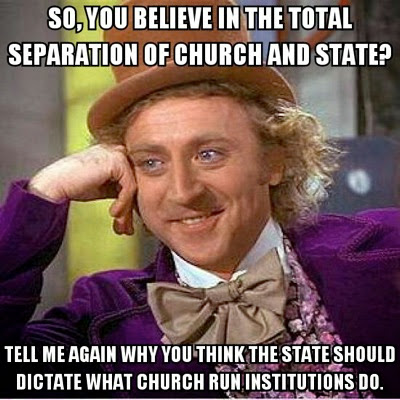 Thoughts on (Lack of) Separation of Church and State in Modern America