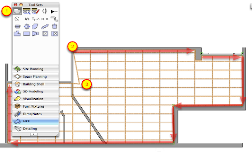 Architectural Drafting In Vectorworks Creating A Suspended