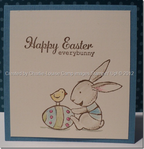 charlie camp every bunny stampin up swap 3