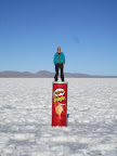 Hails on the giant tube of pringles we carried around for 3 days.