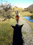 I am on a horse ridding, visiting previous shooting spot of LOTR.