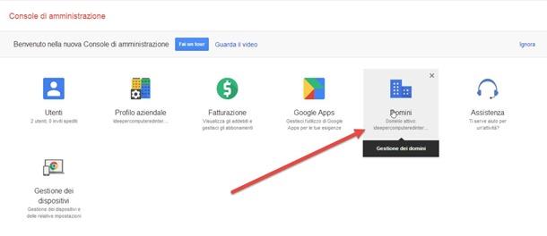 console-amministrazione-google-apps