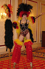 Rio Showgirl on Stilts