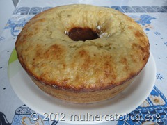 Bolo de banana-prata Bolo de banana-prata