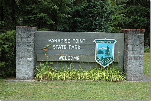 Paradise Point Sign