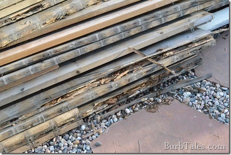 Step 1: Tear out old deck Step 1: Tear out old deck