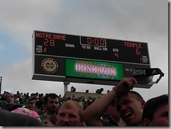 ND vs Temple3 ND vs Temple3