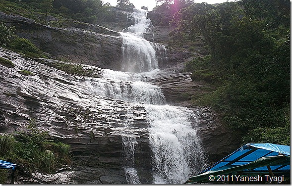 Cheeyappara Waterfall on NH 49 Near Adimali, Munnar, Kerala (click by Yanesh Tyagi)