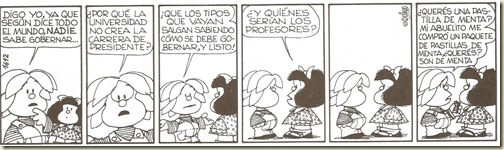 Mafalda...CarreradePresidente