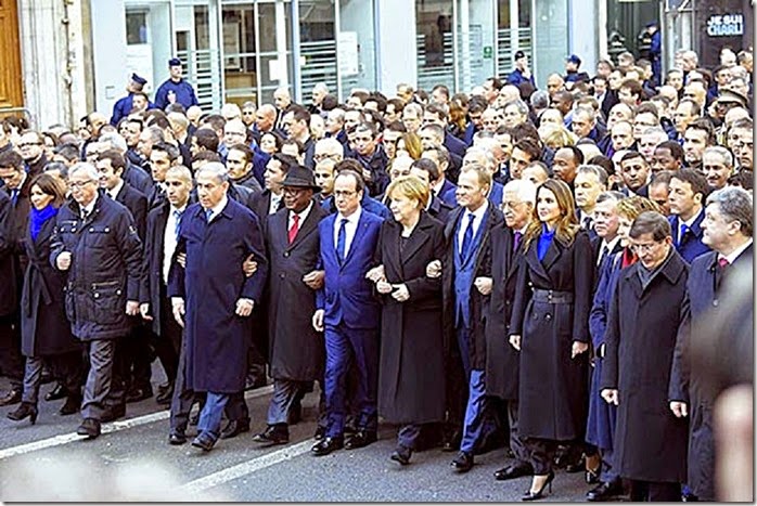 World Leader Paris France Unity March World Leader Paris France Unity March