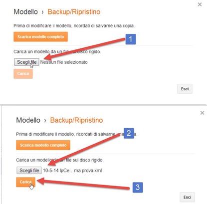 caricare-modello-blogger caricare-modello-blogger