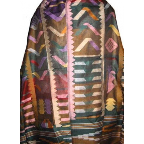 Hand Woven Dhaka Cotton Shawl
