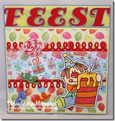 Feest kaart Margret