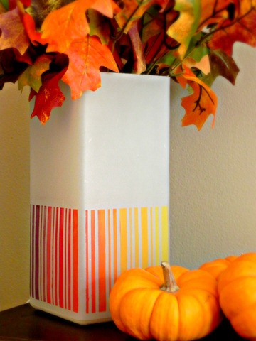 ombre lamp close