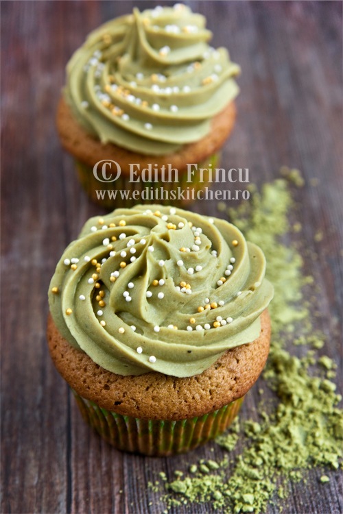 cupcakes cu matcha 2