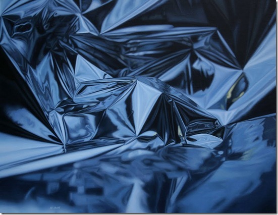 Foilscape II - acrylic on canvas 24 x 18 Foilscape II - acrylic on canvas 24 x 18