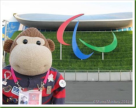 Paralympic Logo London 2012 LGames Maker Vinnie the Volunteer