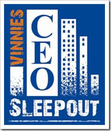 Vinies CEO Sleepout Logo