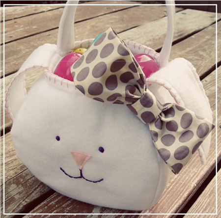 easter bunny basket tutorial