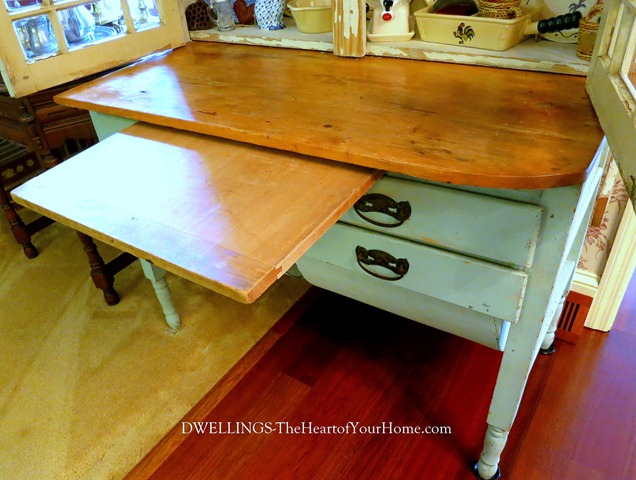 ANTIQUE KITCHEN CUPBOARD DWELLINGS-The Heart Of Your Home Antique Flour Bin - ANTIQUE KITCHEN CUPBOARD DWELLINGS-The Heart Of Your Home