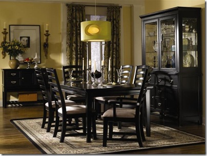 black dining table black dining table