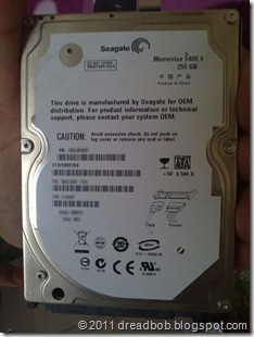 Seagate ST9250827AS Seagate ST9250827AS
