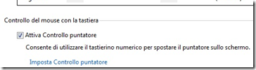 Windows 7 Attiva controllo puntatore