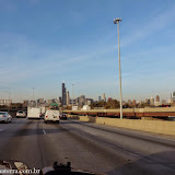Chegando a Chicago, Illinois, EUA