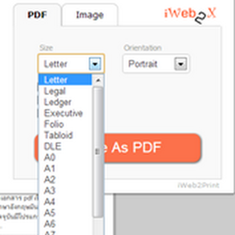 Create pdf and image from webpage on Google chrome