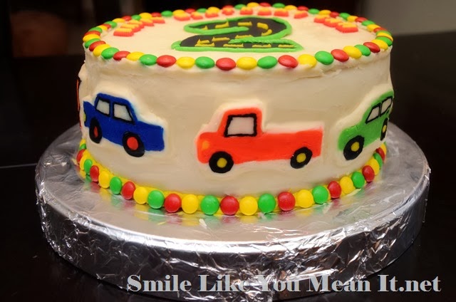 Car Cake Side 3