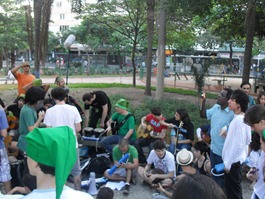 Reuniões entre gamers, músicos, fãs e muita diversão SDC10488_2