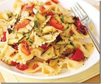 Farfalle all'ortolana 