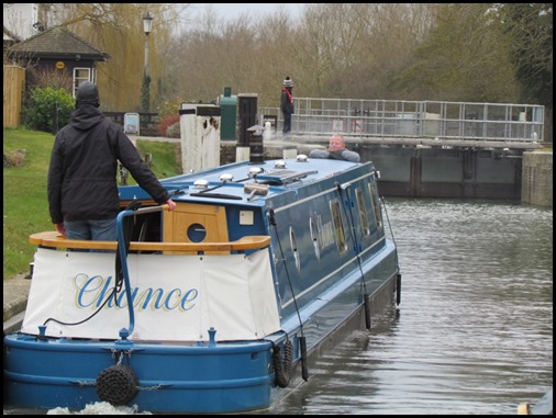 9 apr chance waiting at lock 9 apr chance waiting at lock
