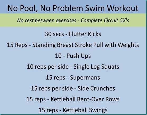 No Pool Swim