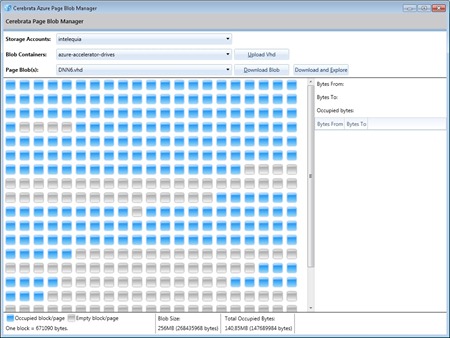 Cerebrata Azure Page Blob Manager