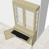 3d Design for Display Cabinet