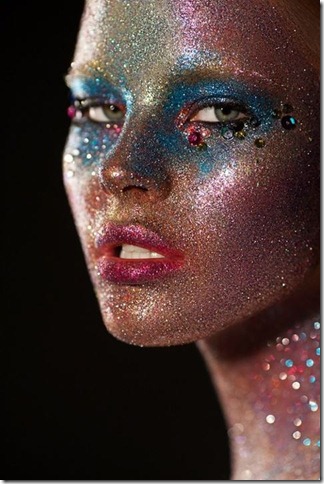Bedazzled Face