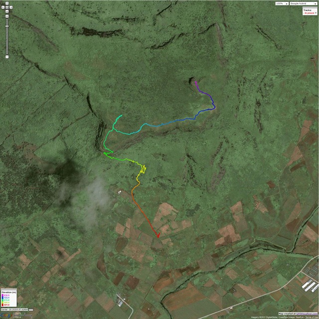 GPS - Le Pouce Trail GPS - Le Pouce Trail